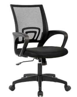 BestOffice Ergonomic Mid-Back Office Chair – Breathable Mesh Desk Chair